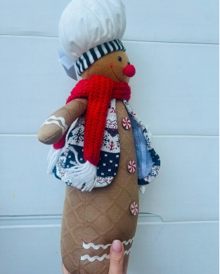 Gingerbread Man Şeker Bebek