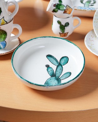BKD HANDMADE ÇÖL SERİNLİĞİ SERAMİK TABAK